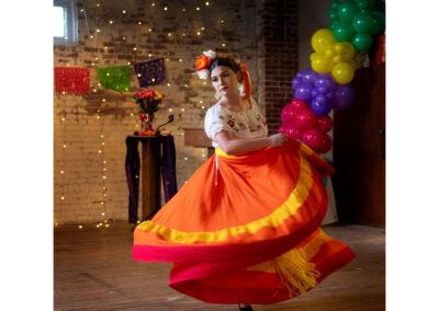 Dancer at the Hispanic Heritage Celebration